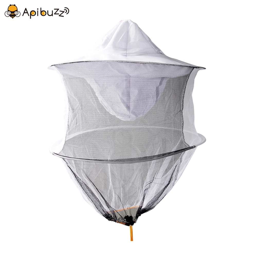 Fishing Equipment Tools - Chapeau d'apiculture blanc double couche -