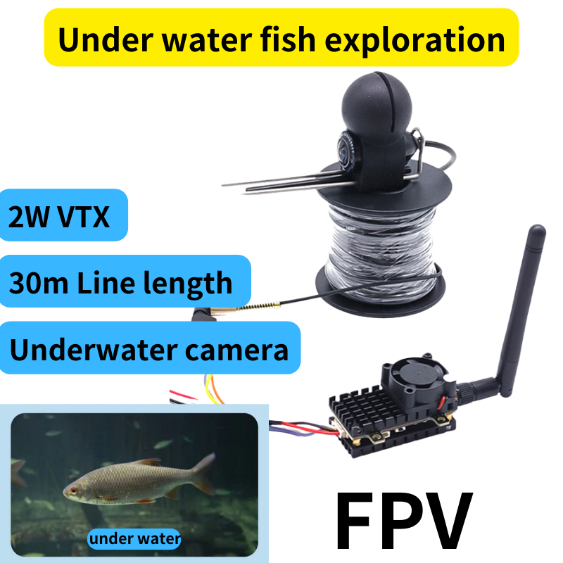 Underwater Fishing Camera - Caméra de détection de poisson sous-marine