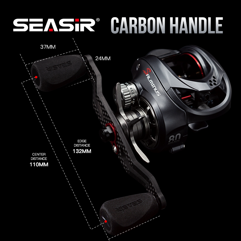 Abu Garcia Reel Max - Seasir Salminus Baitcasting moulinet métal aluminium