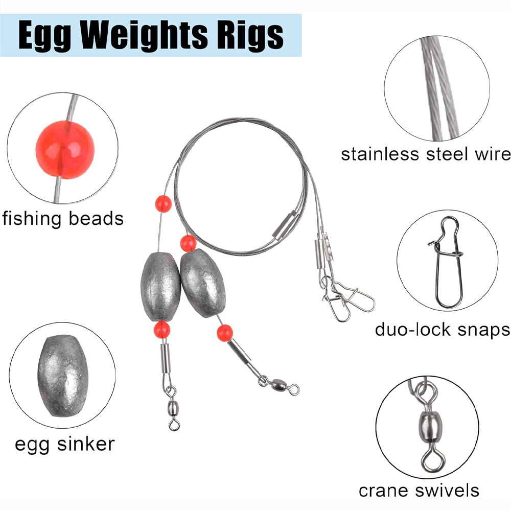 Plombs en forme d'œuf pour pêc - Fishing Equipment Shop avis et prix