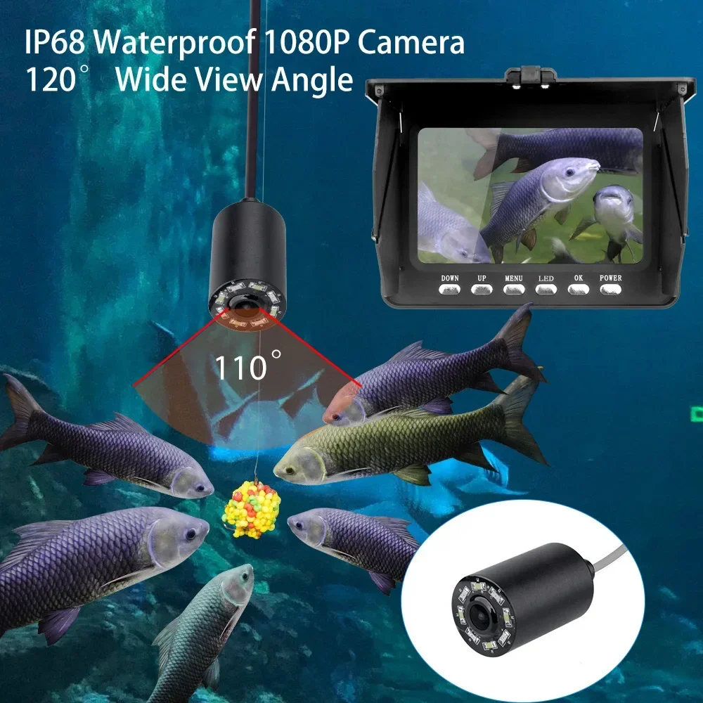 Caméra de pêche sous-marine av - Underwater Fishing Camera avis et prix
