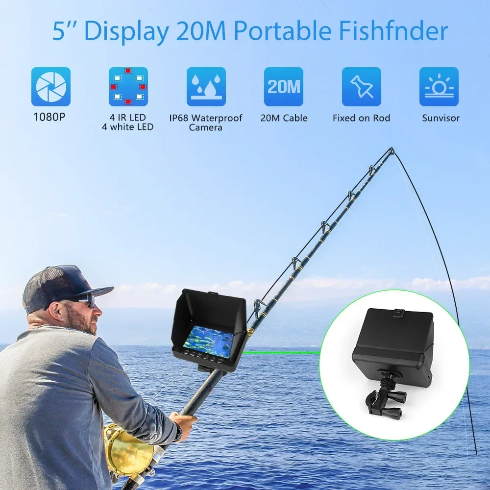 Caméra de pêche sous-marine av - Underwater Fishing Camera avis et prix