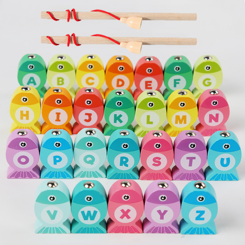 Jeu de pêche en bois pour enfa - Fishing Equipment Kids avis et prix