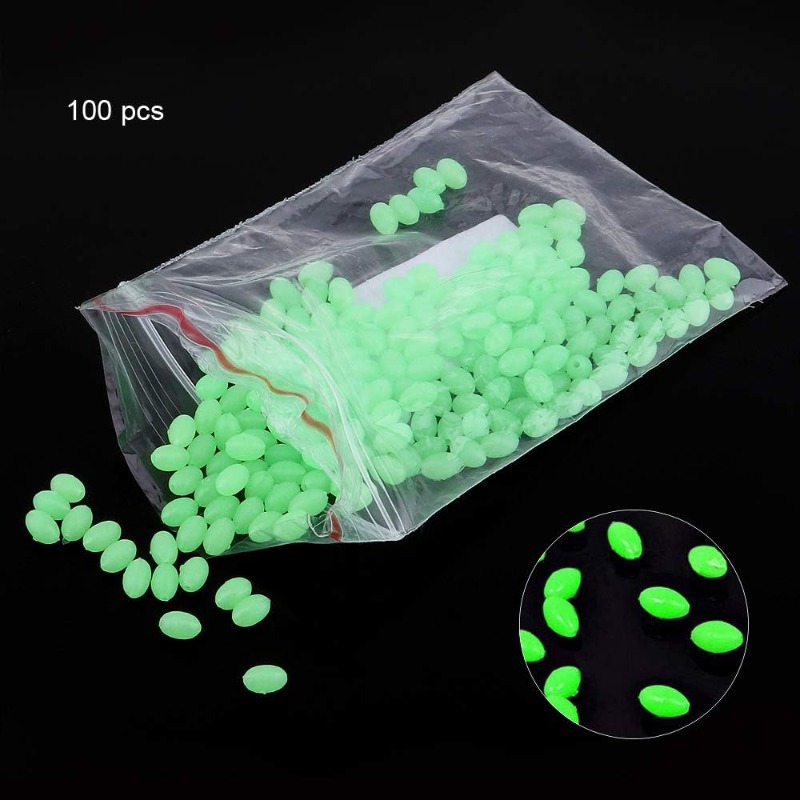 100 pcs/lot ovale nuit lumineu - Fishing Equipment Tools avis et prix