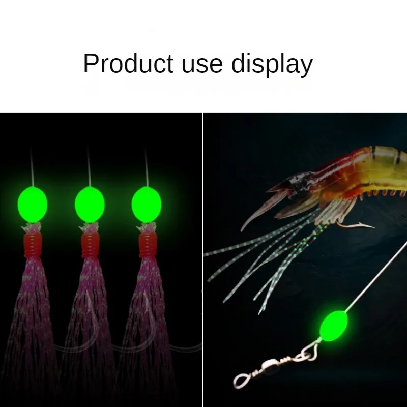 100 pcs/lot ovale nuit lumineu - Fishing Equipment Tools avis et prix