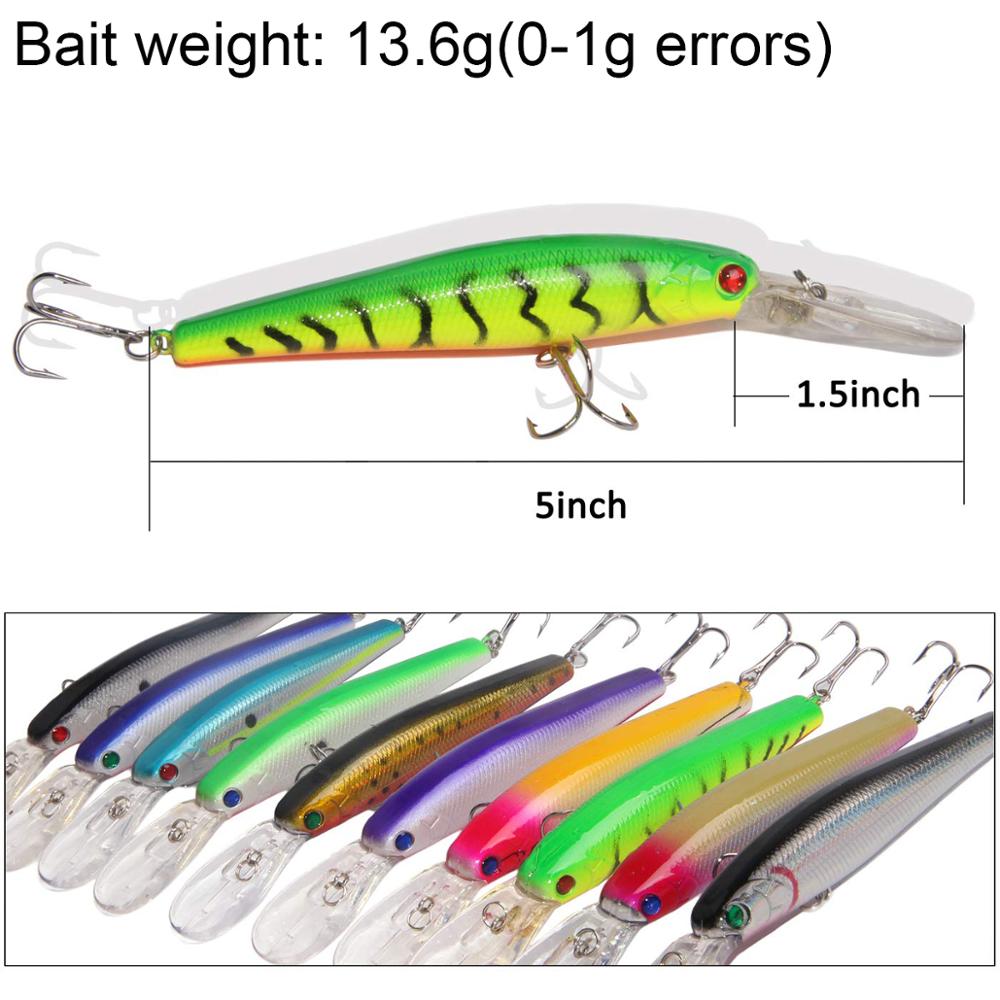 10PCS Minnow Leurre De Pêche 1 - Fishing Equipment Shop avis et prix