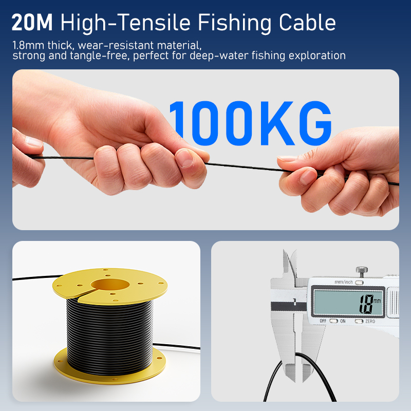 Détecteur de poissons portable - Underwater Fishing Camera avis et prix