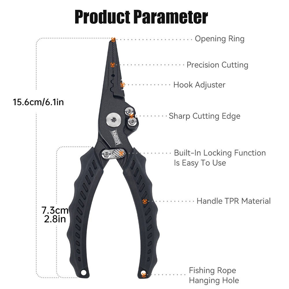 Kingdom – pince de pêche multi - Fishing Equipment Tools avis et prix