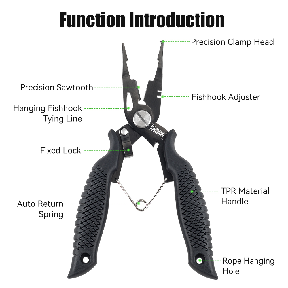 Kingdom – pince de pêche multi - Fishing Equipment Tools avis et prix