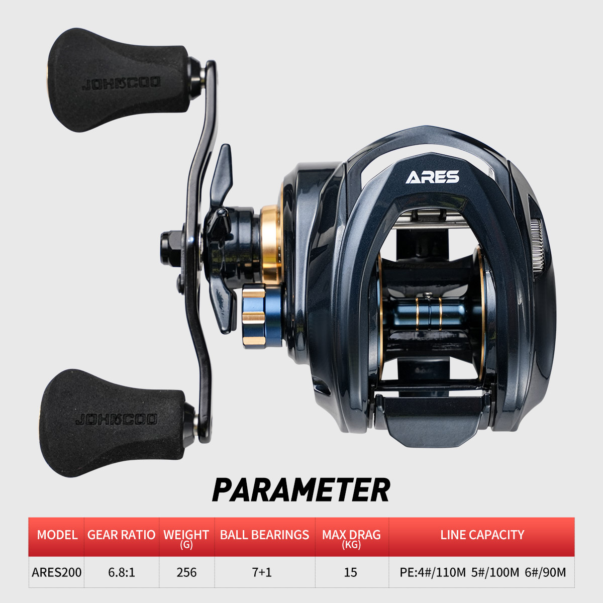 Baitcasting Bobine En Métal Co - Abu Garcia Reel Max avis et prix