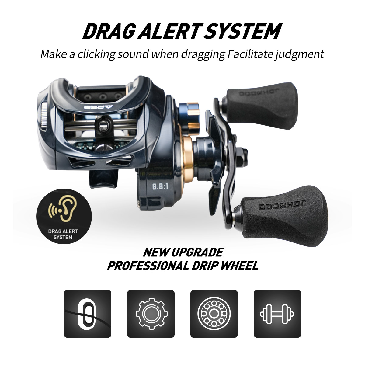 Baitcasting Bobine En Métal Co - Abu Garcia Reel Max avis et prix