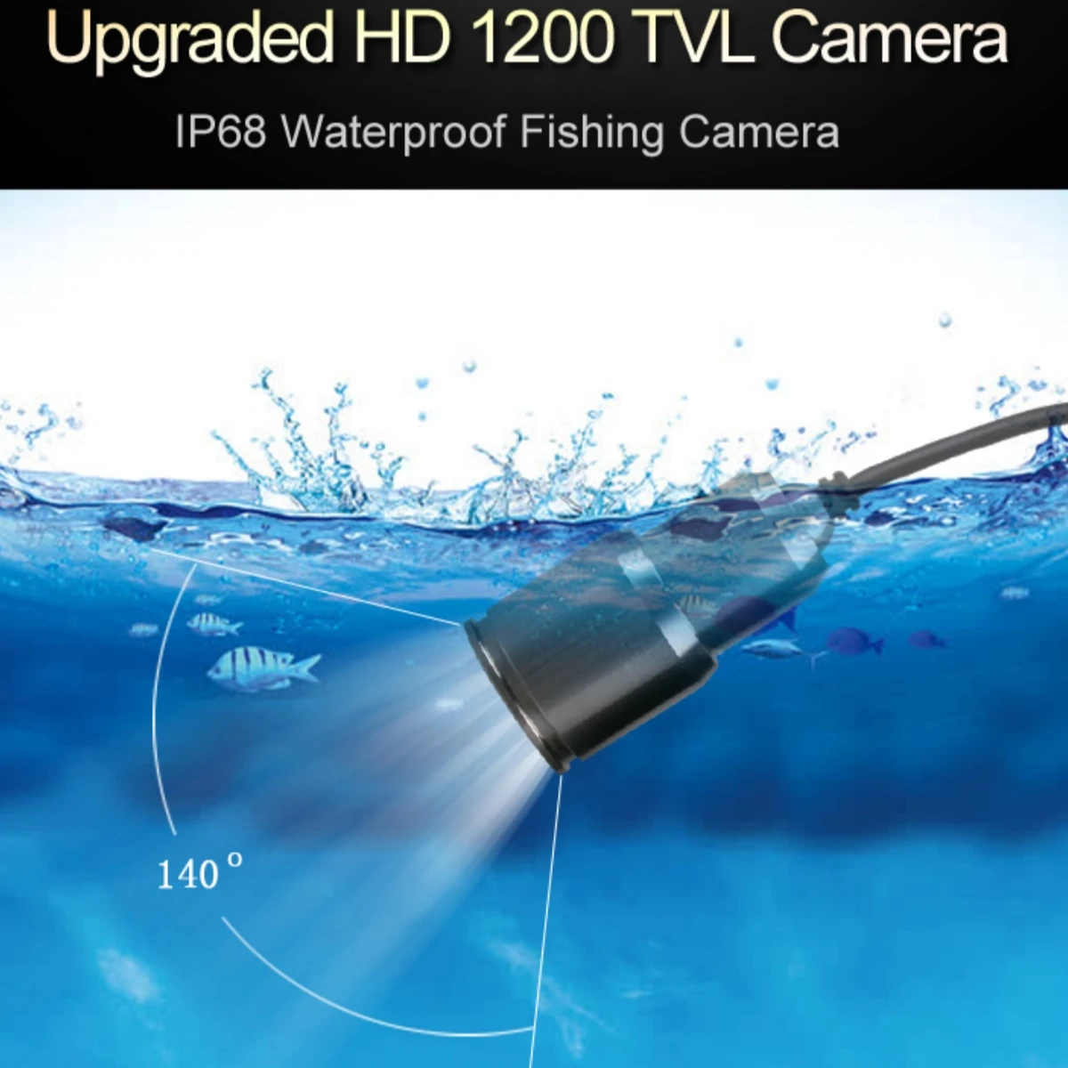Caméra de puits sous-marin ave - Underwater Fishing Camera avis et prix