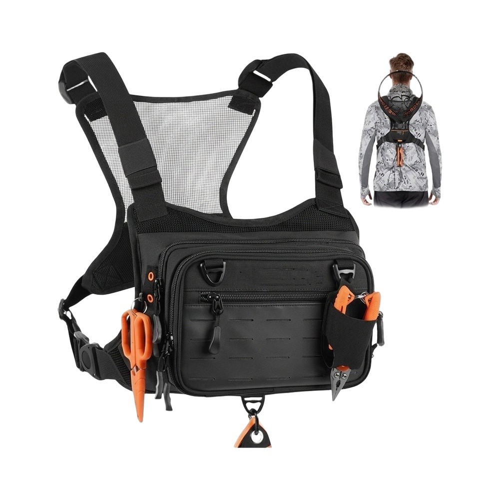 Sac à dos de poitrine pour la  - Fishing Pliers avis et prix