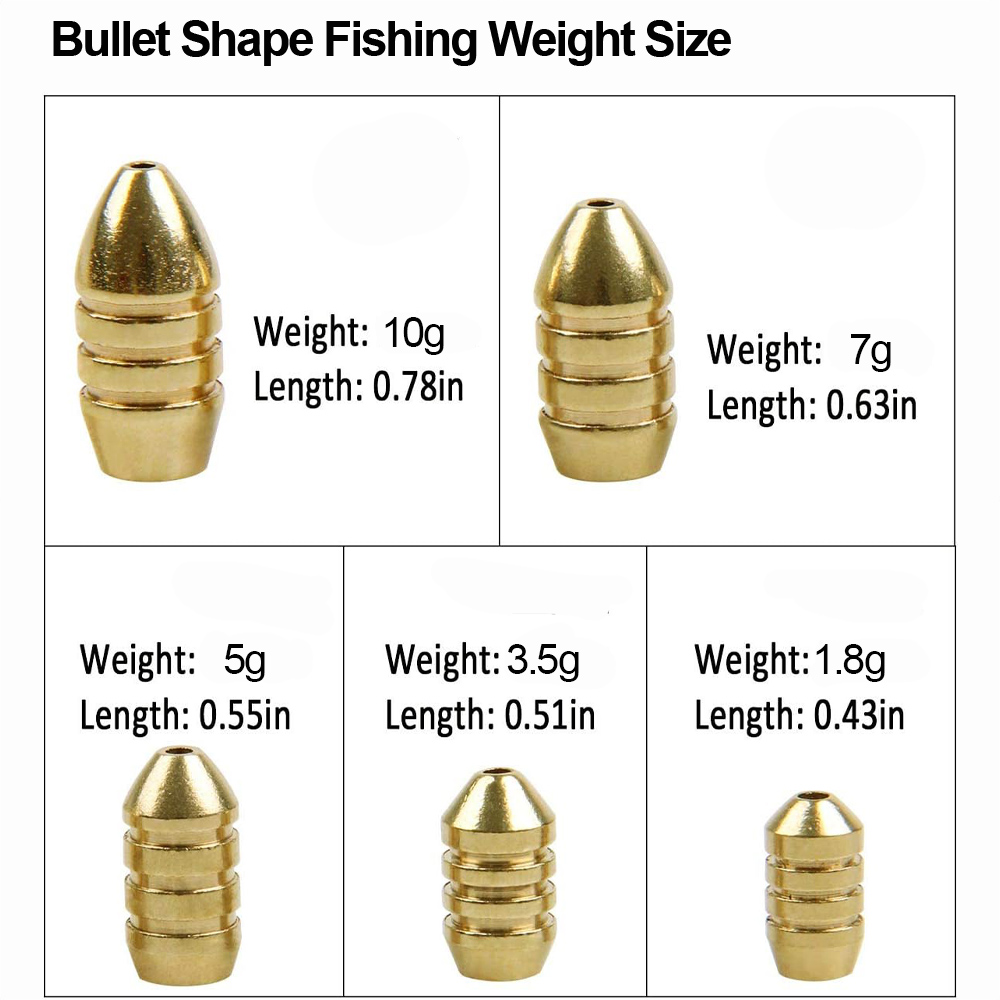 Poids de pêche en laiton pour  - Fishing Equipment Shop avis et prix