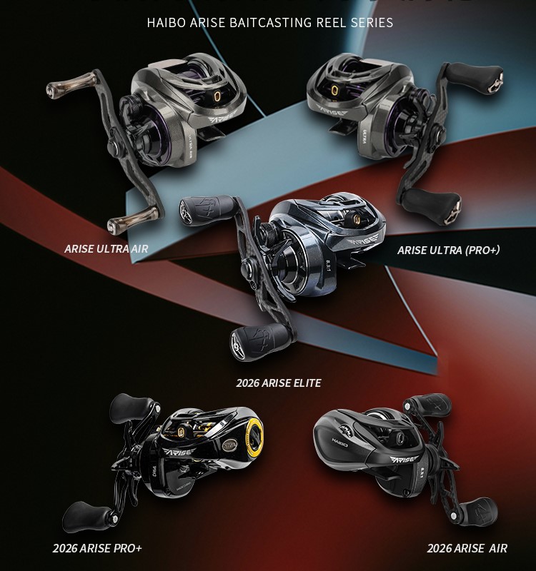 Haibo 26 NEW ARISE PRO+ Moulin - Abu Garcia Reel Max avis et prix