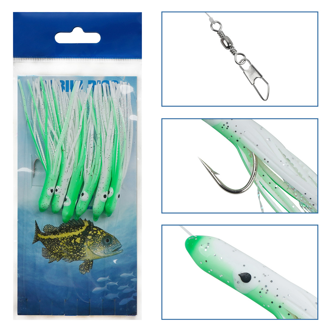 6 packs d'hameçons de pêche à  - Fishing Equipment Shop avis et prix