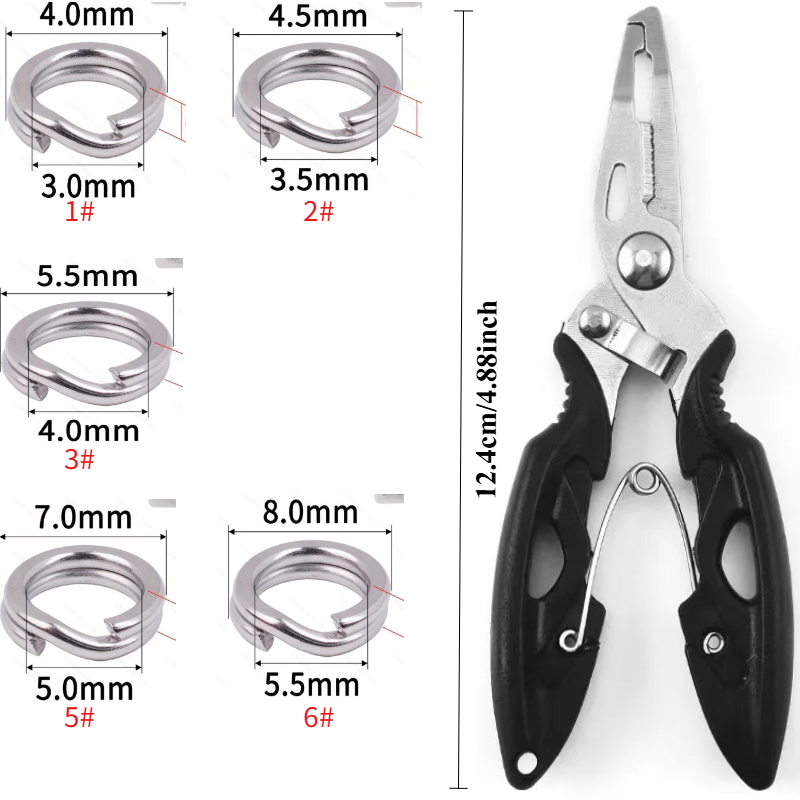 Ensemble de connecteurs d'anne - Fishing Pliers avis et prix