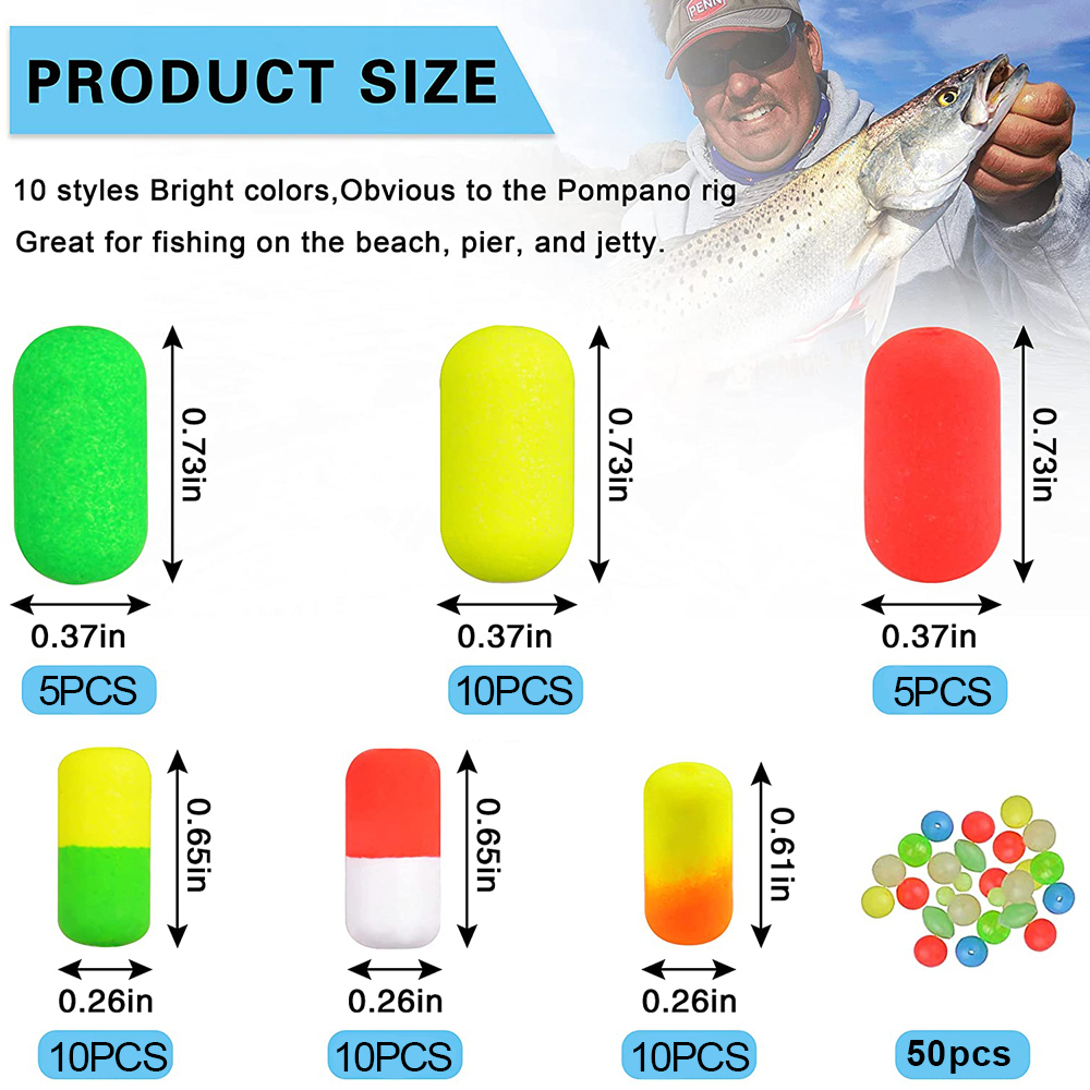 Pompano-Kit de perles flottant - Fishing Equipment Shop avis et prix