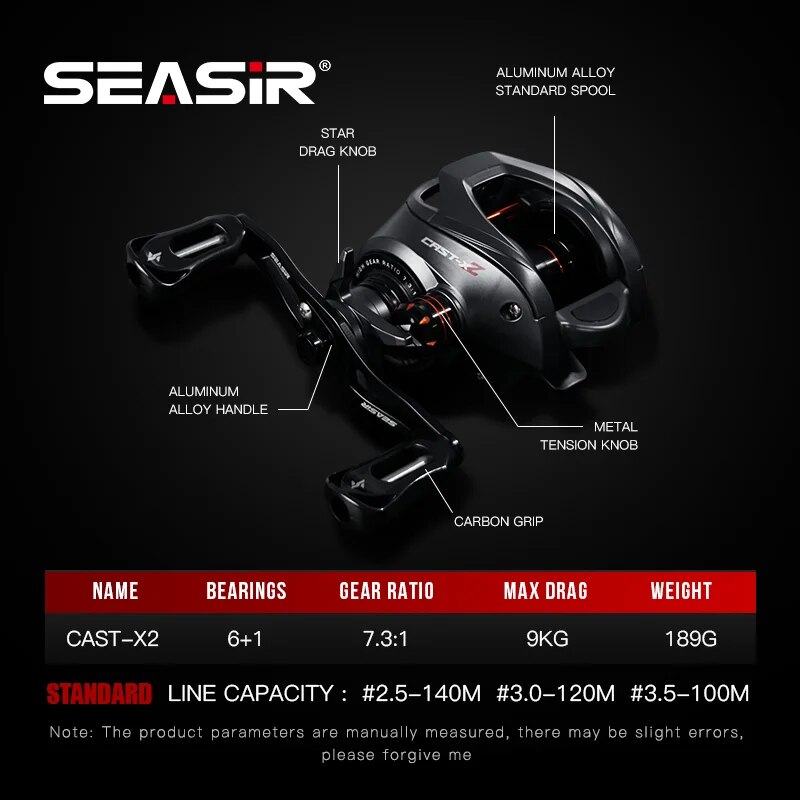 SEASIR-Moulinet de pêche Baitc - Abu Garcia Reel Max avis et prix