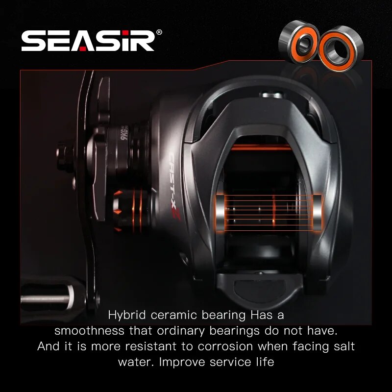 SEASIR-Moulinet de pêche Baitc - Abu Garcia Reel Max avis et prix